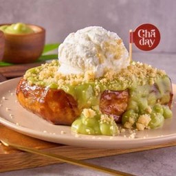 สังขยาใบเตยคาราเมลโทสต์