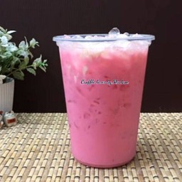 นมชมพูนมสดเย็น (ถัง)