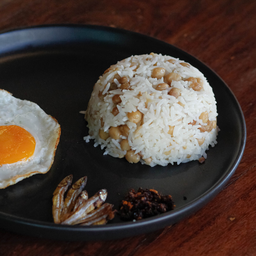 Boiled Bean Rice - ပဲပြုတ်ထမင်းဆီဆမ်း