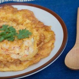 ข้าวไข่เจียวกุ้งสับ