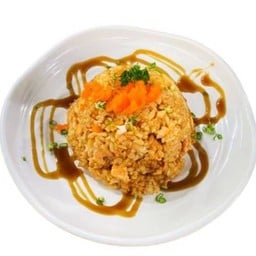 ข้าวผัดแซลมอน