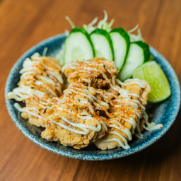 ข้าวหน้าไก่คาราเกะ