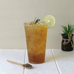 ชาเขียวกรีนทีน้ำผึ้งมะนาว