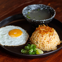 Burmese afternoon rice salad - ထမင်းသုပ်