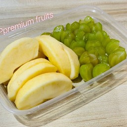 Set  25 แอปเปิ้ล envy + องุ่นไซมัส   ( พร้อมทาน )