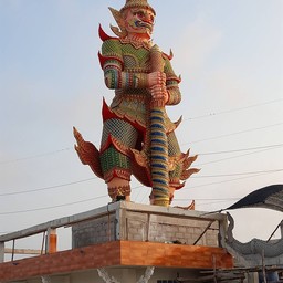 ท้าวเวสสุวรรณ อยู่ในช่วงดำเนินการสร้าง ใกล้เสร็จแล้ว