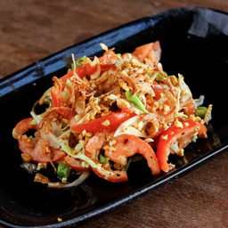 ခရမ်းချည်သီးသုပ် - Tomatoes Salad