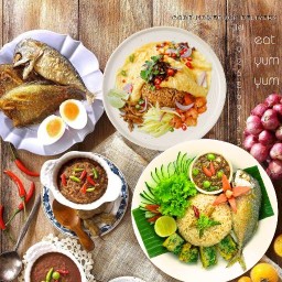 EAT@ครัวอั้มอั้ม ข้าวคลุกน้ำพริก ครัวไทย4ภาค