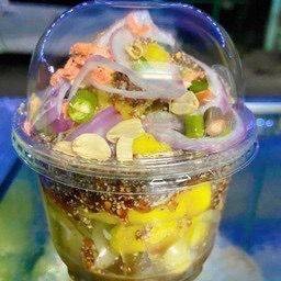 สับปะรดทรงเครื่องกะปิหวานสูตรโบราณ