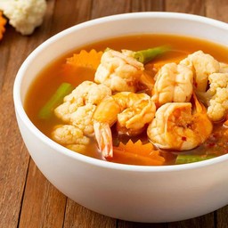 แกงส้มผักรวมกุ้ง