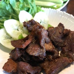 หมูทอดขีดละ