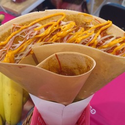 พริกเผา+ ปูอัด ( ซอสรวม+เพิ่มดิปชีส)