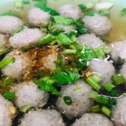 ลูกชิ้นลวก  ( ลูกชิ้นเอ็นแชมป์ )