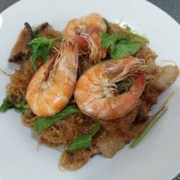 กุ้งอบวุ้นเส้น&สุกี้  ครัวคุณเมย์