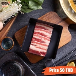 หมูสามชั้นสไลด์