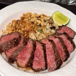 ข้าวญี่ปุ่นผัดมันเนื้อออสเตรเลีย