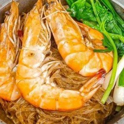 กุ้งอบวุ้นเส้น