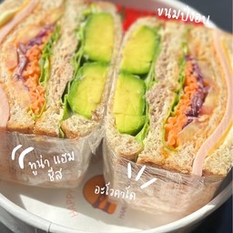 แซนวิช/แซนวิชเกาหลี/สลัดสุขภาพ/เบเกอรี่/อาหารตามสั่ง