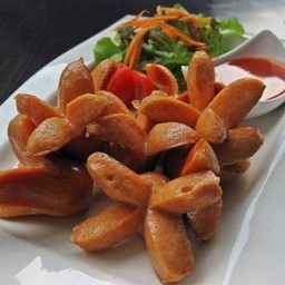 ไส้กรอกทอด