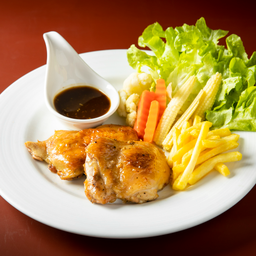 สเต็กไก่จานด่วน