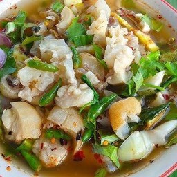 ข้าวสวย + ต้มขมช่อมาลี