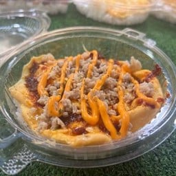 ข้าวไข่ข้นหมูสับพริกเผา