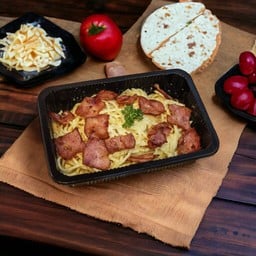 สปาเก็ตตี้คาโบนาร่าเบคอน