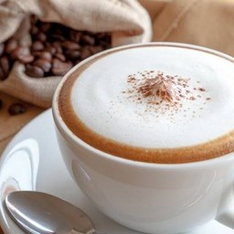 คาปูชิโน-ร้อน