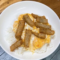 ข้าวไข่ข้นหมูยอเน้นๆ