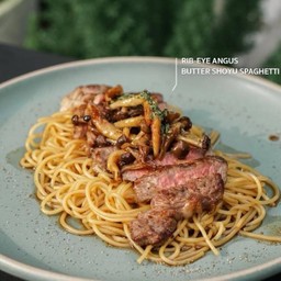 Spaghetti  Rib-Eye Angus Butter Shoyu