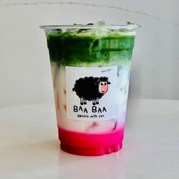 มัทฉะนมชมพู