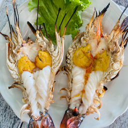 กุ้งแม่น้ำตัวใหญ่ตัวละ