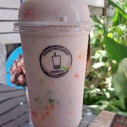 นมสดปั่นปีโป้