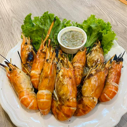 กุ้งเผา(หนึ่งโล)