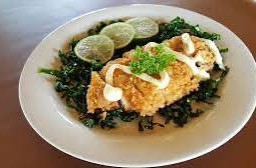 (อร่อยซ่ากับโค้ก) ไก่กรอบราดซอสมะนาว