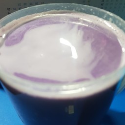 เผือกหอม + นมสด เย็น (แก้ว30ออนซ์)