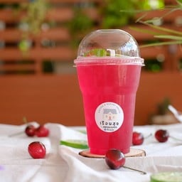 ชากุหลาบมะนาว เย็น