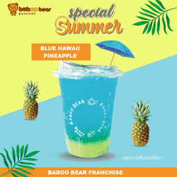 Blue Hawaii & Pineapple