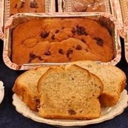 เค้กกล้วยหอมเนยสดแครนเบอรี่