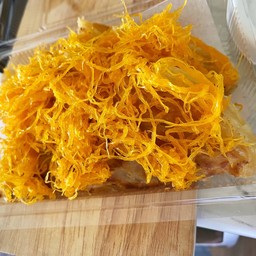 โรตี  ไข่ ฝอยทอง