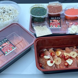 SET แซลมอนดอง ชิ้นโตโต