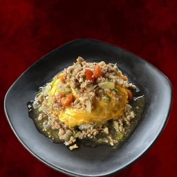 ข้าวไข่ข้นทรงเครื่อง