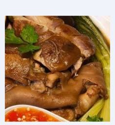 ขาหมู+คากิ+ไส้(เป็นกับข้าว)