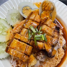 ข้าวหมูกรอบพิเศษ