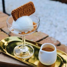 biscoff affogato