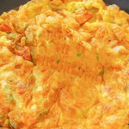 ไข่เจียวกุ้งสับ