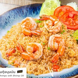 ข้าวผัดมันกุ้ง บุษบัน(กลาง)