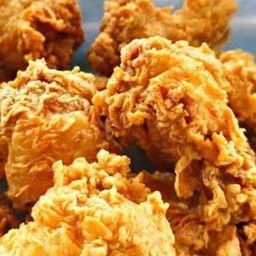 ปีกบนไก่ทอด