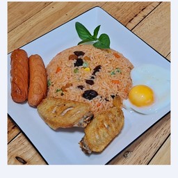ชุดข้าวผัดอเมริกัน