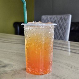 Pineapple Strawberry Soda